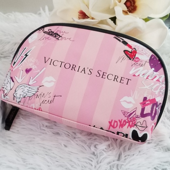 Victoria's Secret Handbags - Victoria's Secret Graffiti City print cosmetic bag
